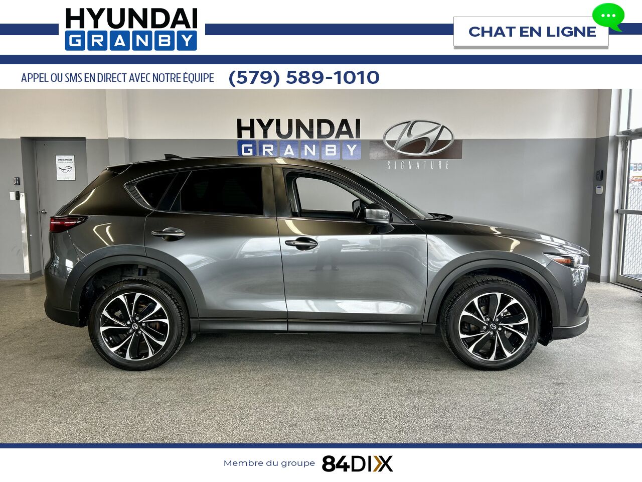 Mazda CX-5 2022 Gris Granby - photo #7