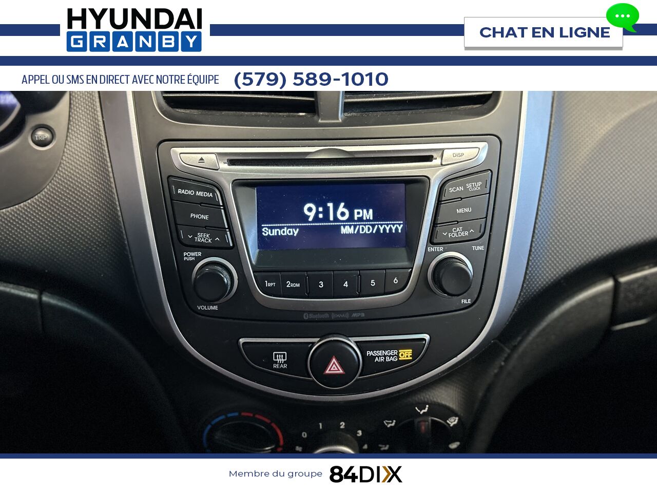 2015 Hyundai Accent Blue Granby - photo #13