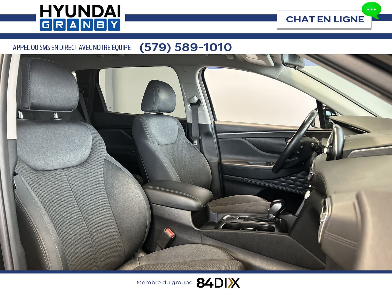 Hyundai Santa Fe 2019 Noir Granby - photo #21
