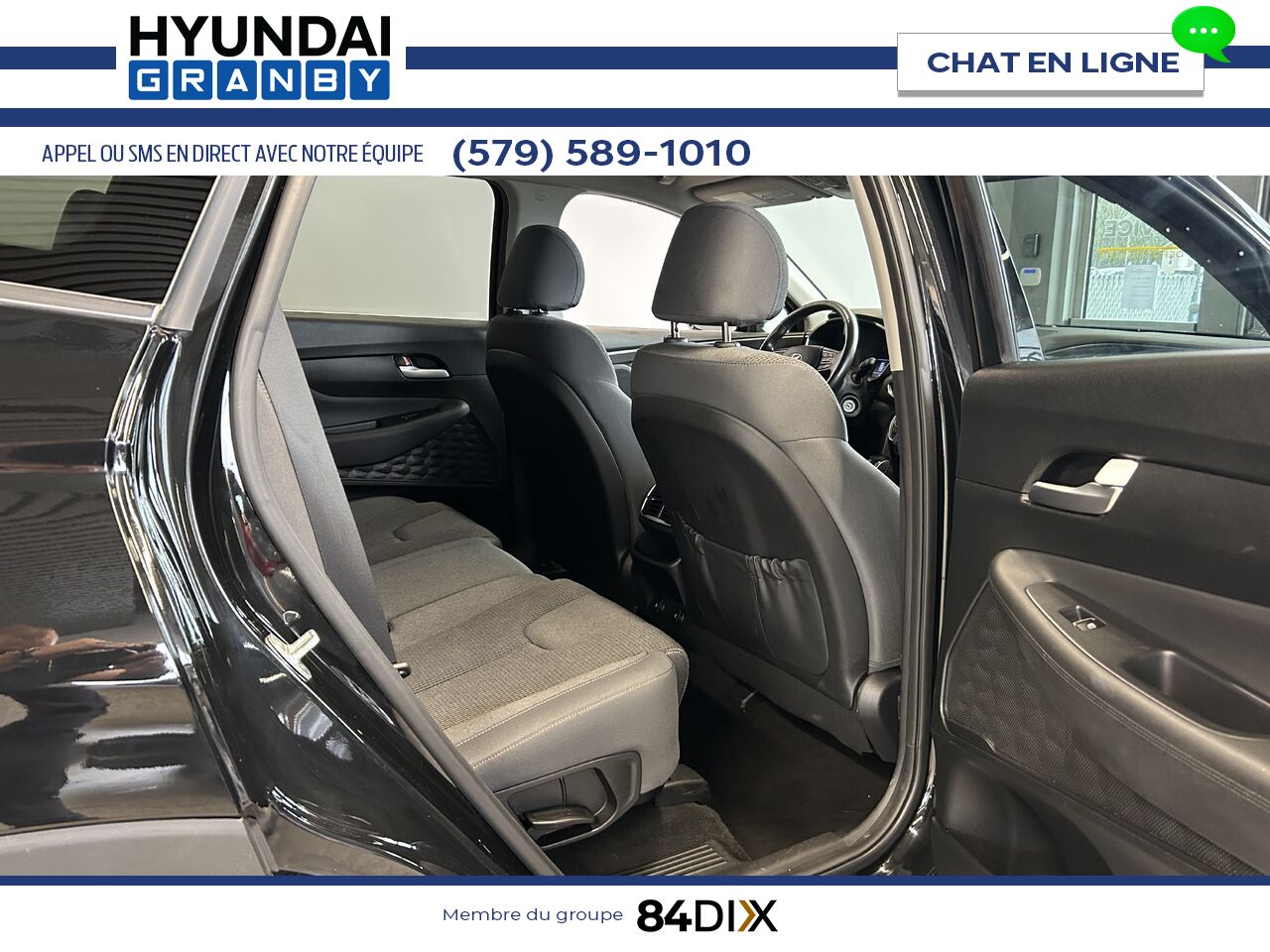 Hyundai Santa Fe 2019 Noir Granby - photo #22