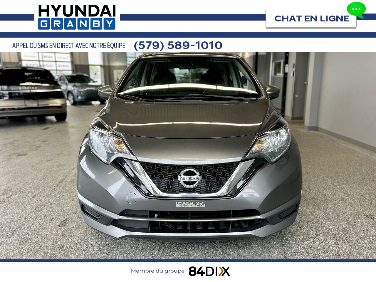 2017 Nissan Versa Note Grey Granby - photo #2
