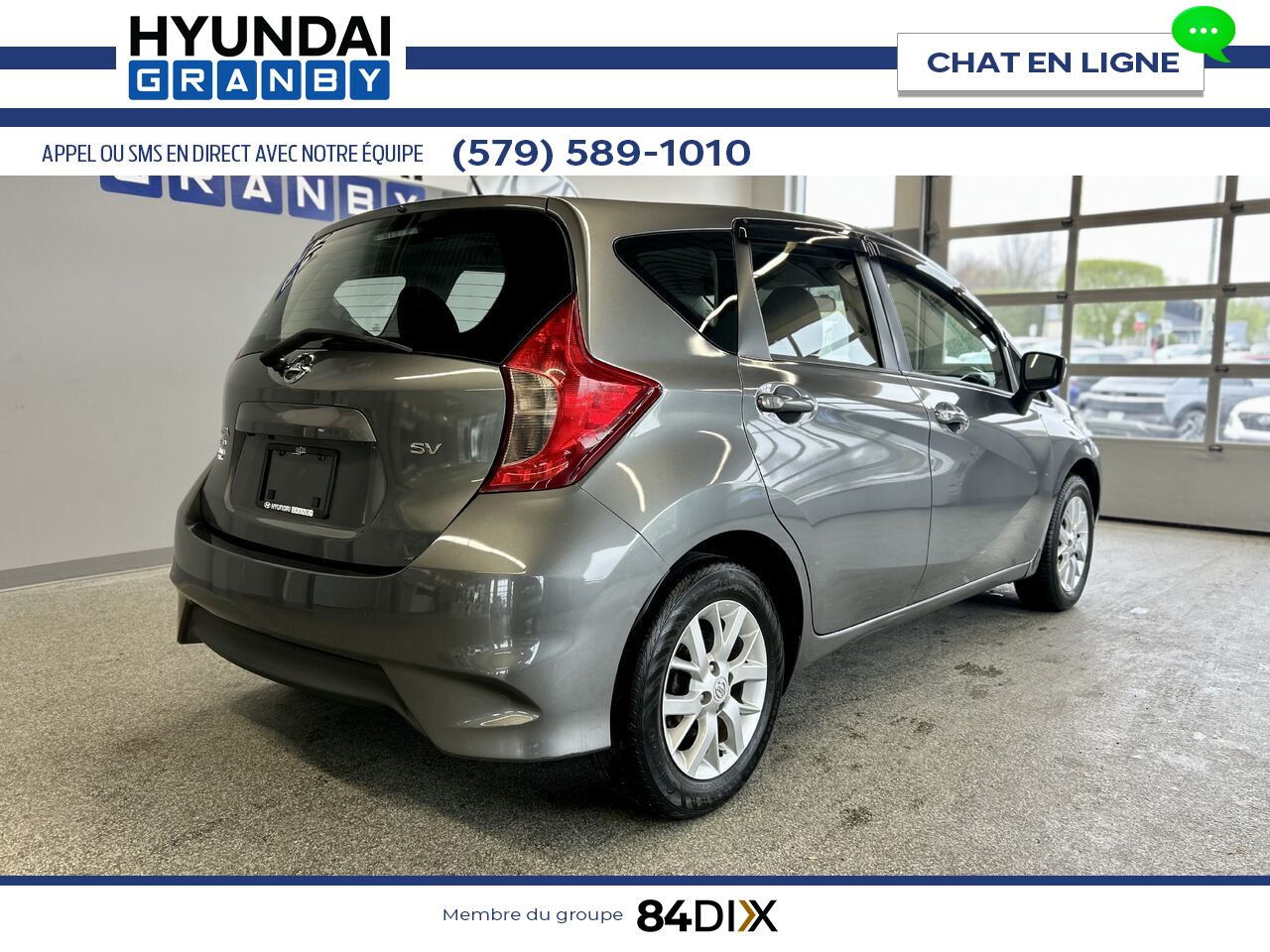 2017 Nissan Versa Note Grey Granby - photo #6