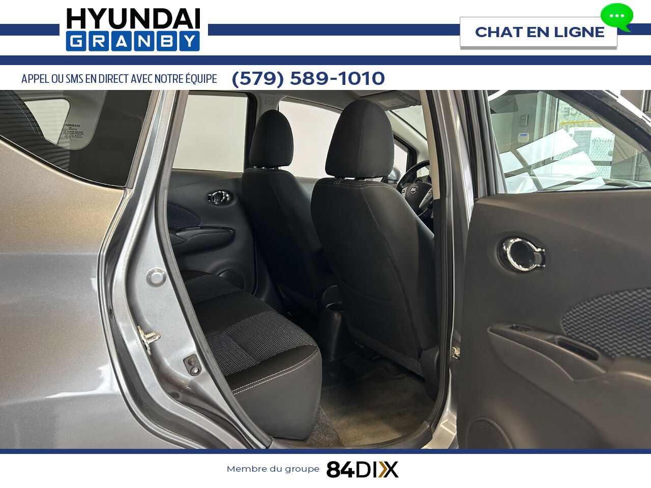 2017 Nissan Versa Note Grey Granby - photo #18