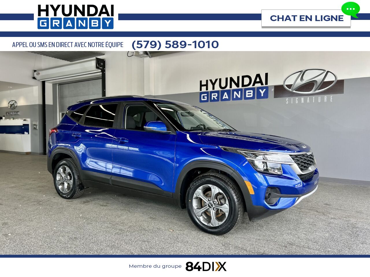 2022 Kia Seltos Blue Granby - photo #0