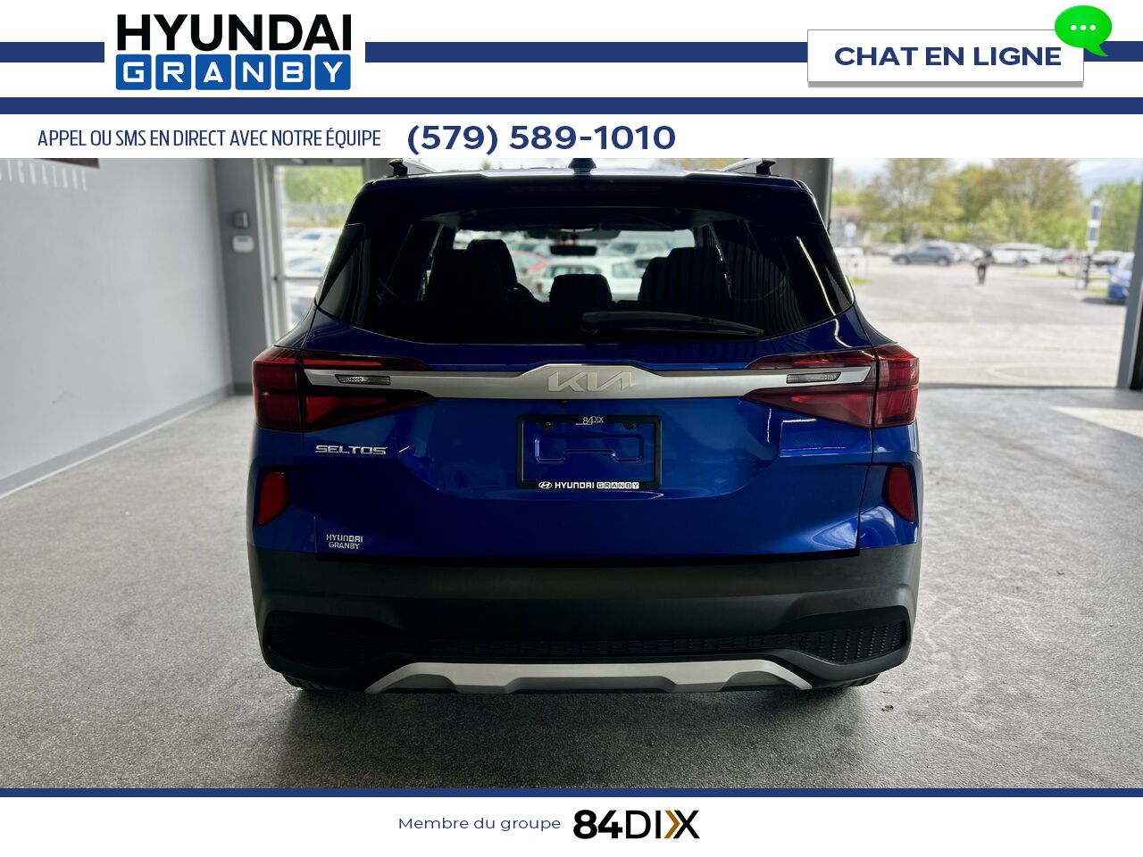 2022 Kia Seltos Blue Granby - photo #5