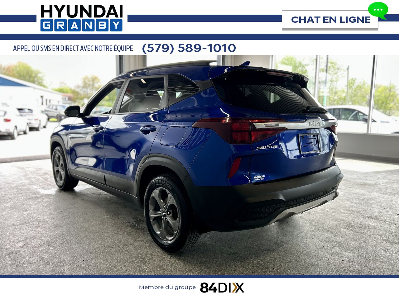2022 Kia Seltos Blue Granby - photo #4