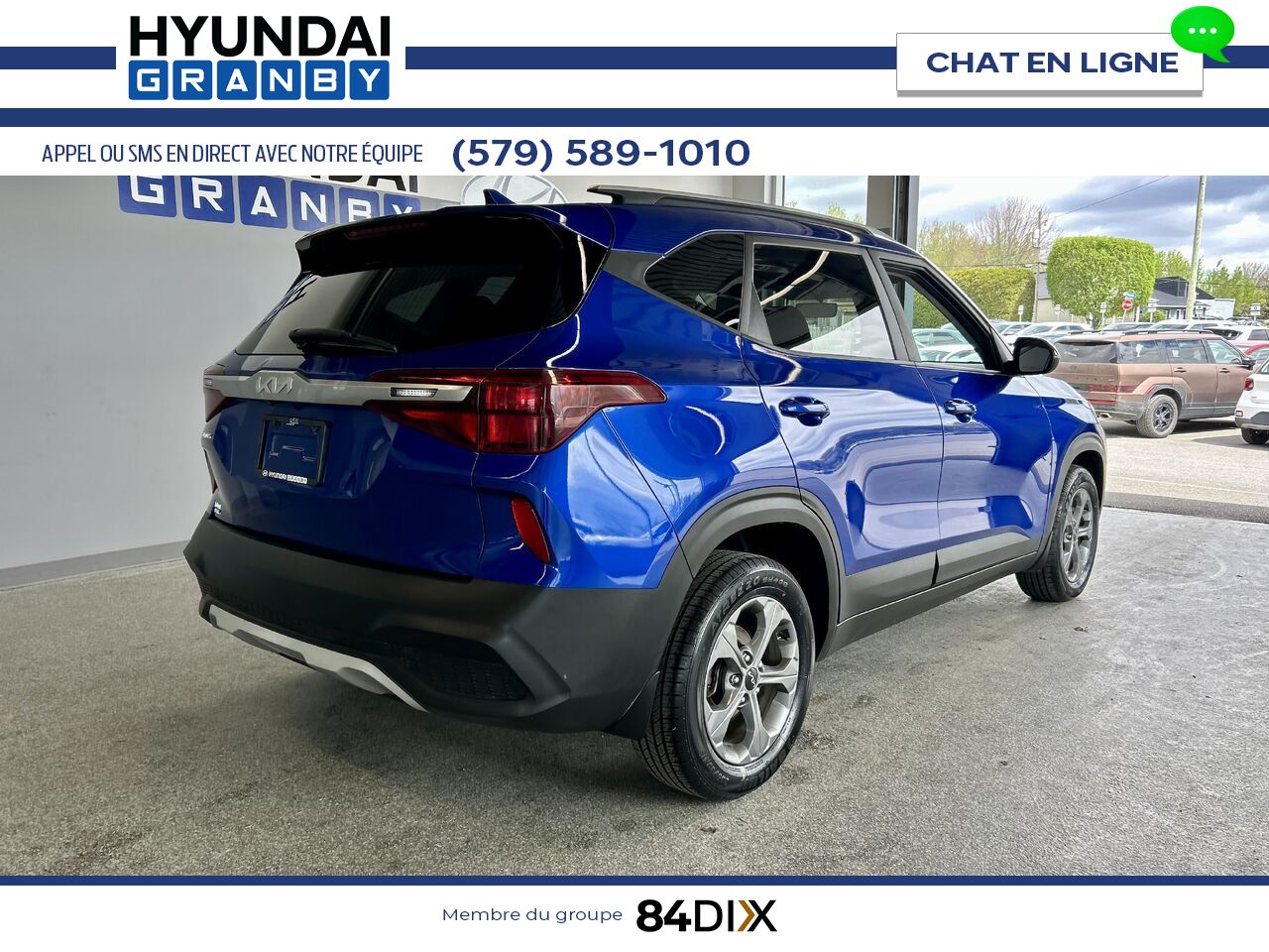 2022 Kia Seltos Blue Granby - photo #6