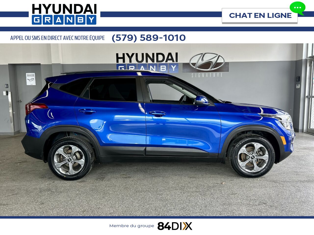 2022 Kia Seltos Blue Granby - photo #7