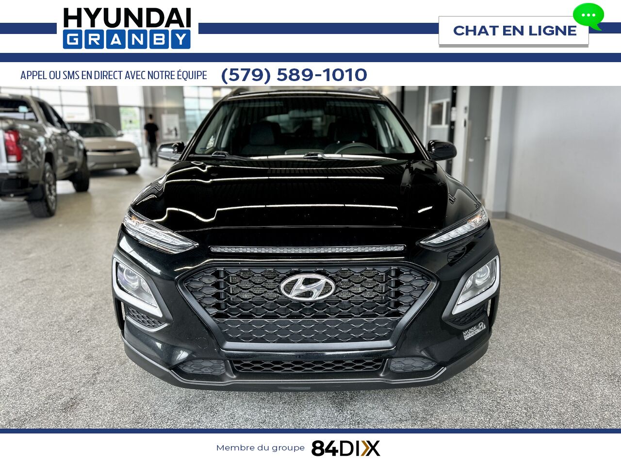 2018 Hyundai Kona Black Granby - photo #2