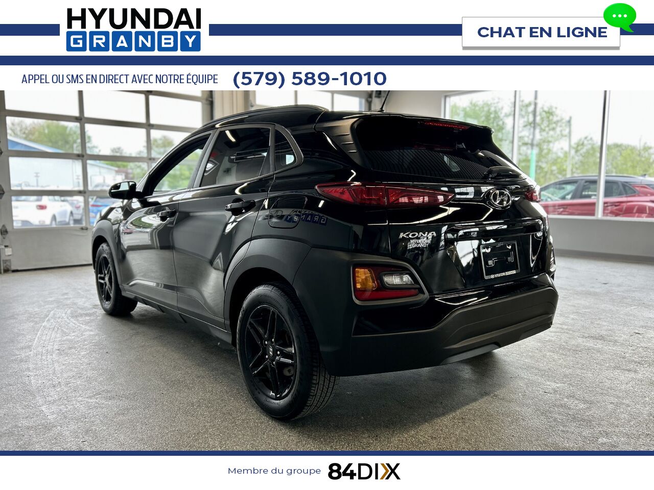 2018 Hyundai Kona Black Granby - photo #4