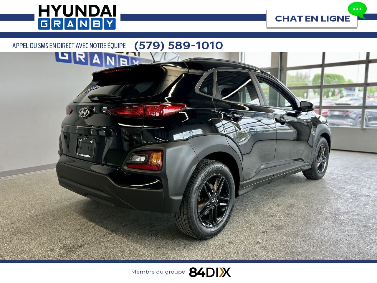 2018 Hyundai Kona Black Granby - photo #6