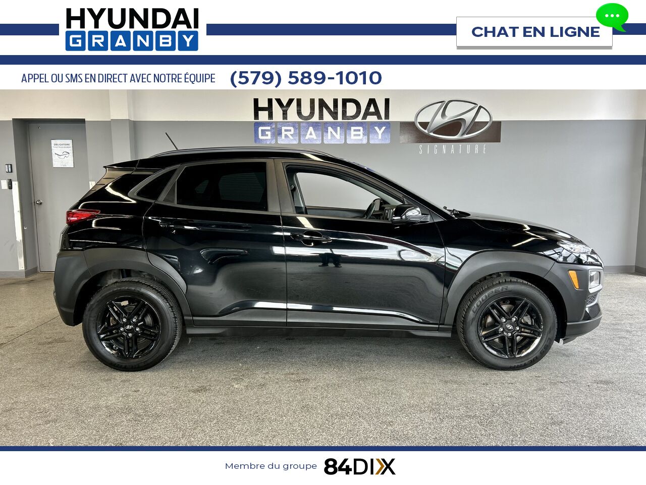 2018 Hyundai Kona Black Granby - photo #7