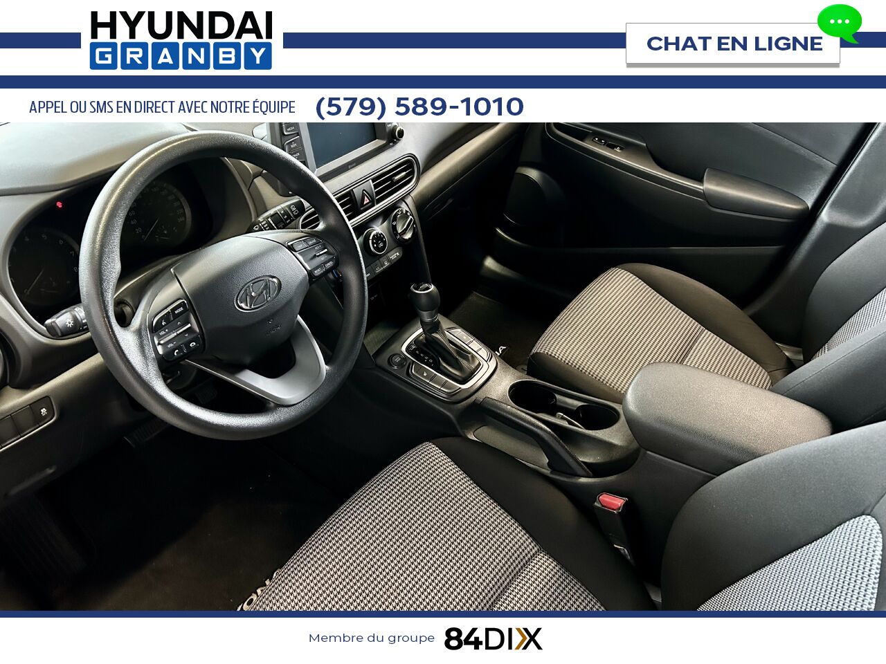 2018 Hyundai Kona Black Granby - photo #8