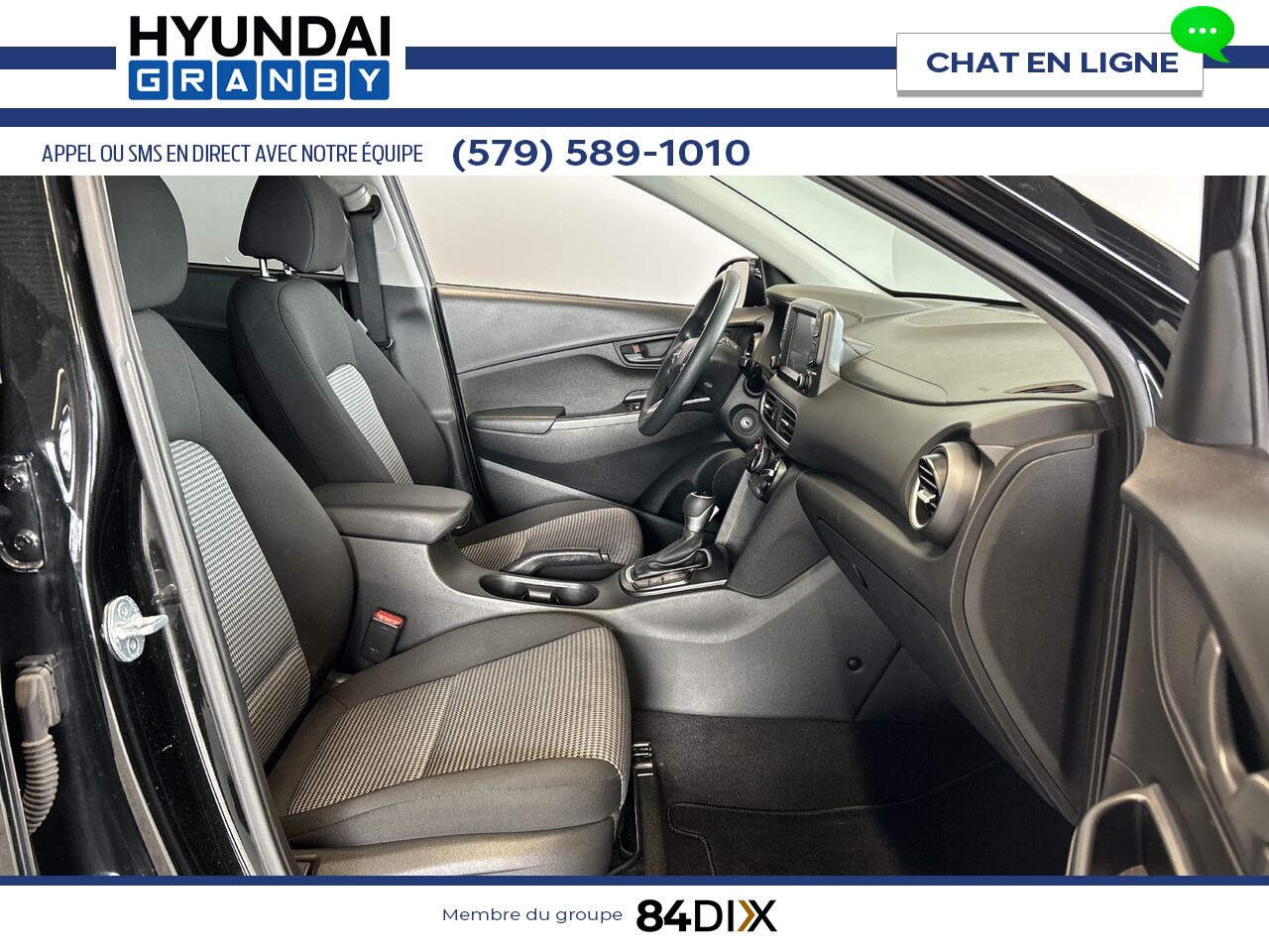 2018 Hyundai Kona Black Granby - photo #17