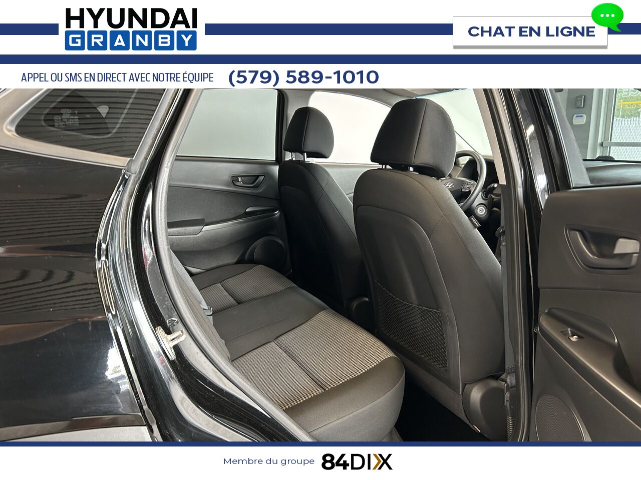 2018 Hyundai Kona Black Granby - photo #19
