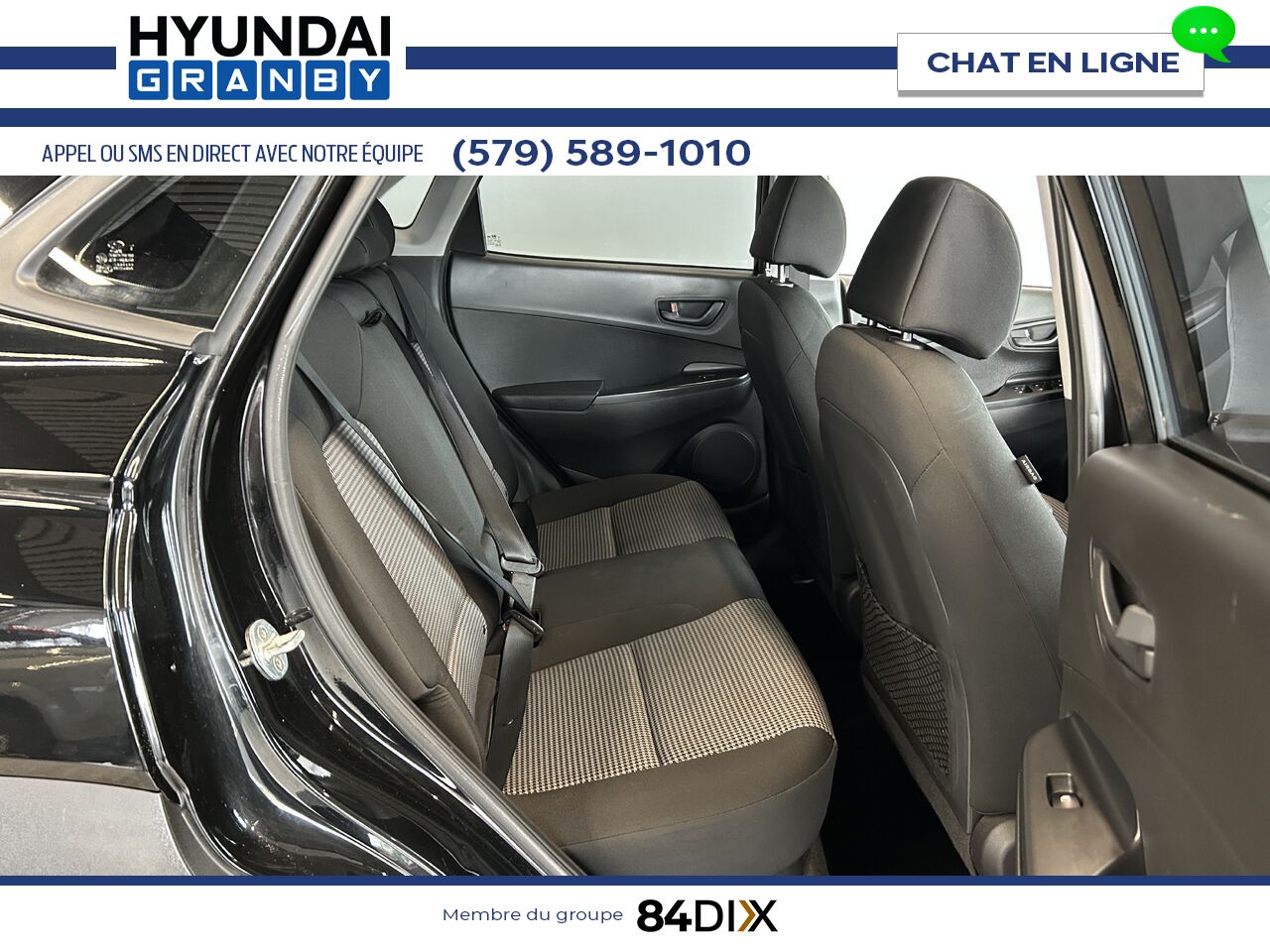 2018 Hyundai Kona Black Granby - photo #20