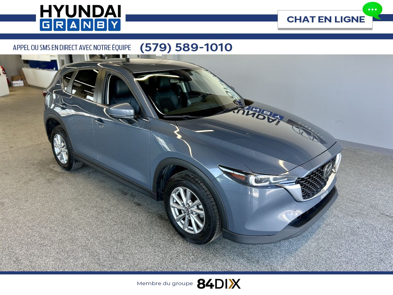 2023 Mazda CX-5 Blue Granby - photo #1