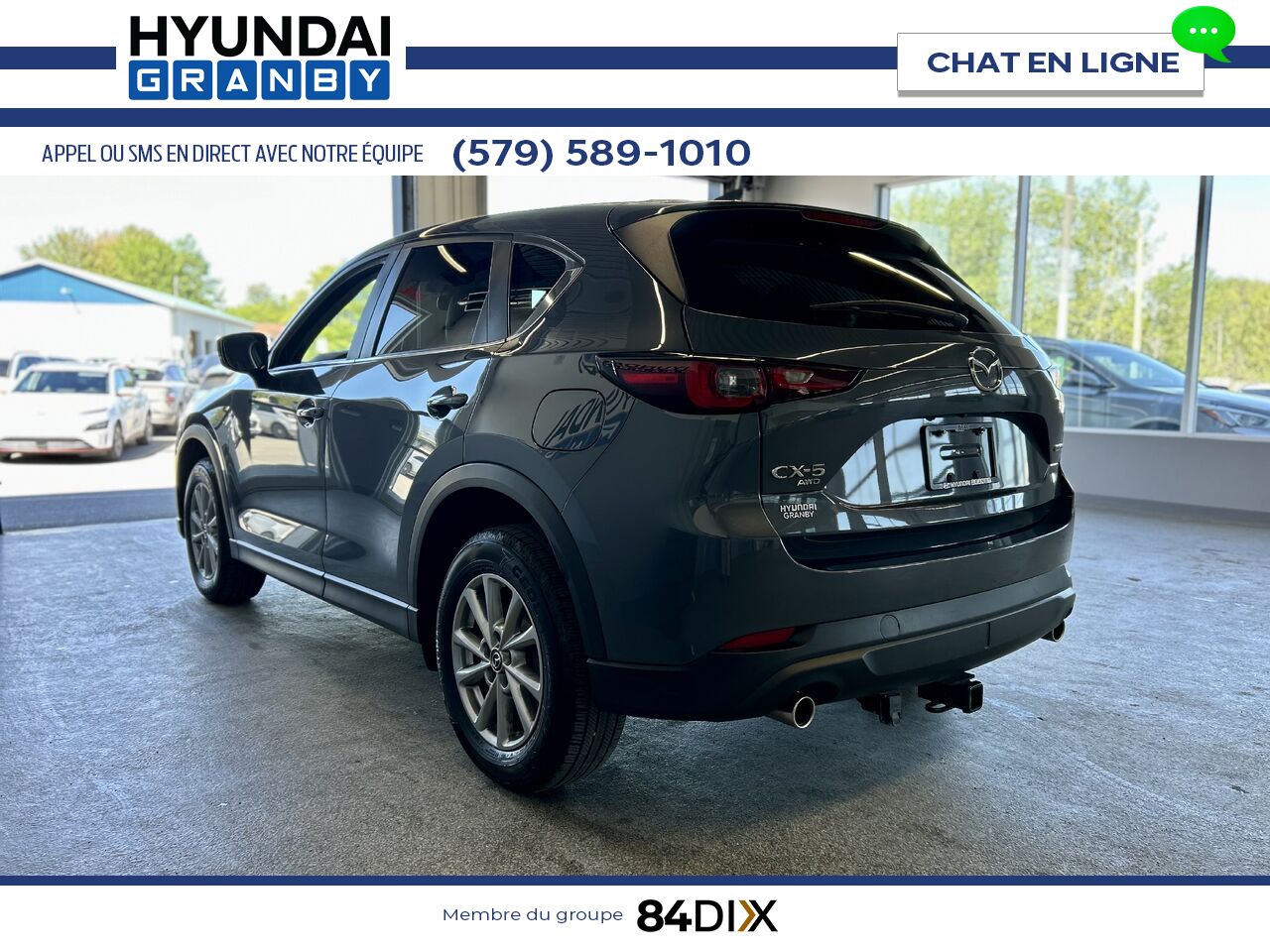 2023 Mazda CX-5 Blue Granby - photo #4