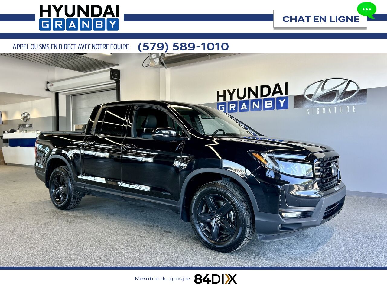 Honda Ridgeline 2022 Noir Granby - photo #0