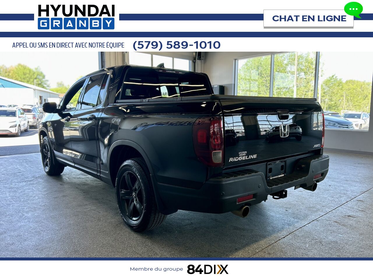 Honda Ridgeline 2022 Noir Granby - photo #4