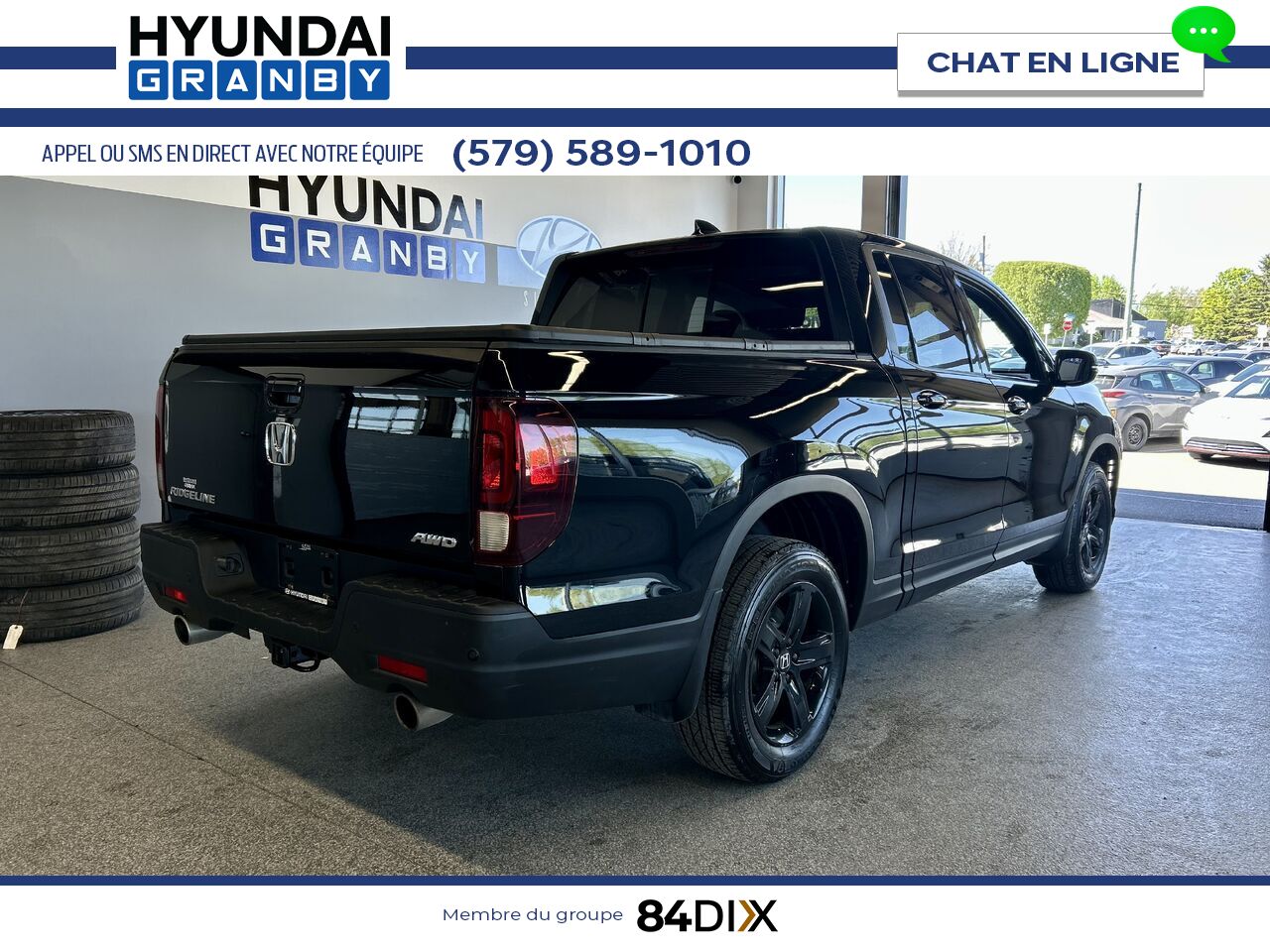Honda Ridgeline 2022 Noir Granby - photo #6