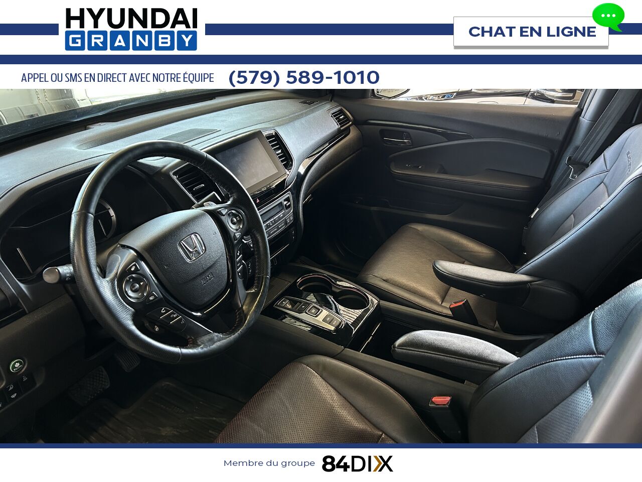 Honda Ridgeline 2022 Noir Granby - photo #9