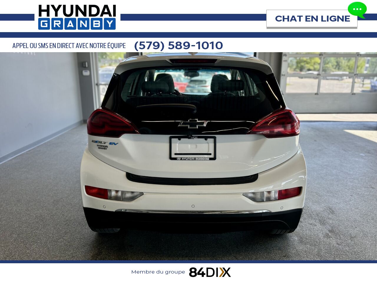 2020 Chevrolet Bolt EV White Granby - photo #5