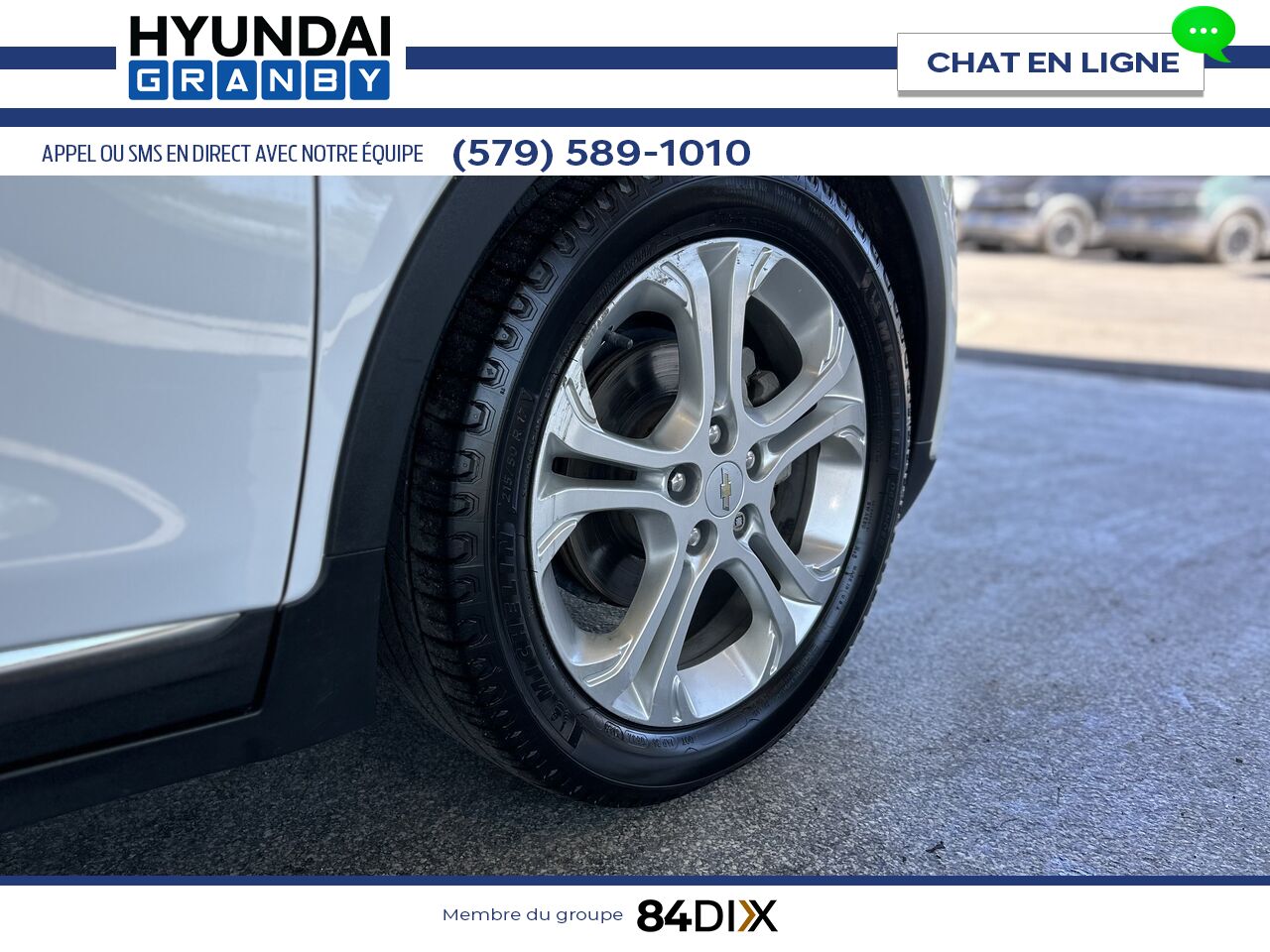 2020 Chevrolet Bolt EV White Granby - photo #8