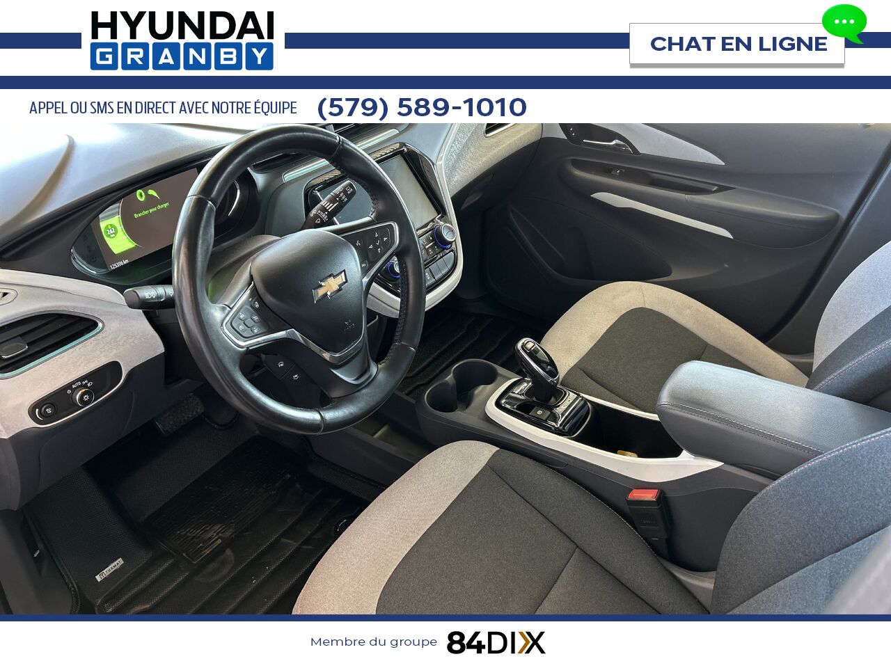 2020 Chevrolet Bolt EV White Granby - photo #9