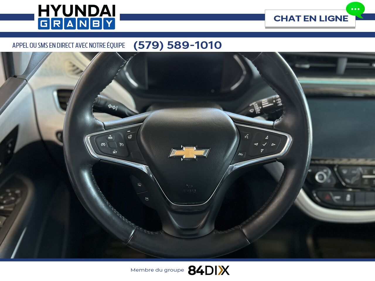 2020 Chevrolet Bolt EV White Granby - photo #12