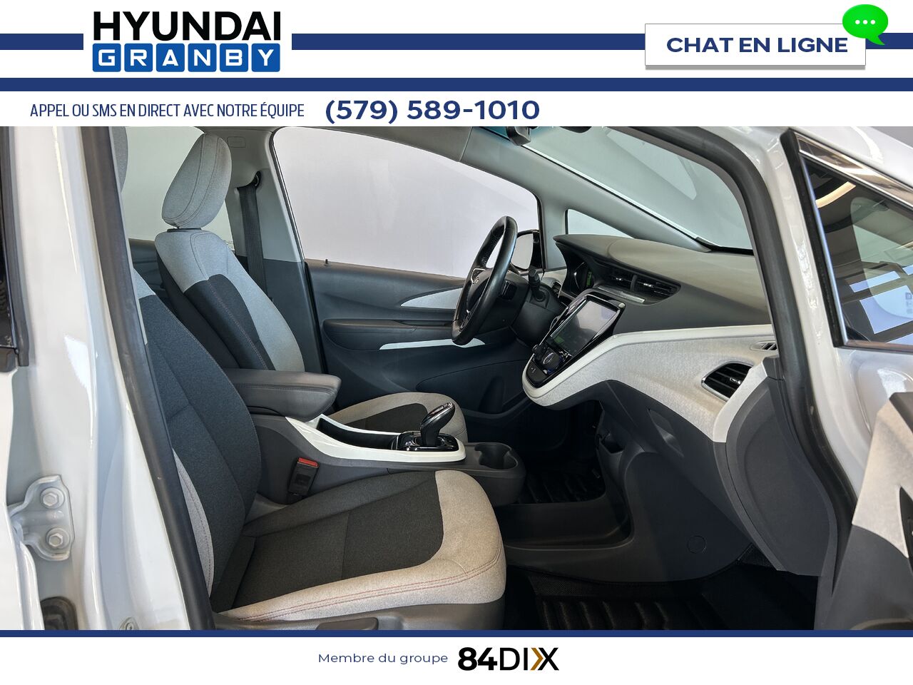 2020 Chevrolet Bolt EV White Granby - photo #17