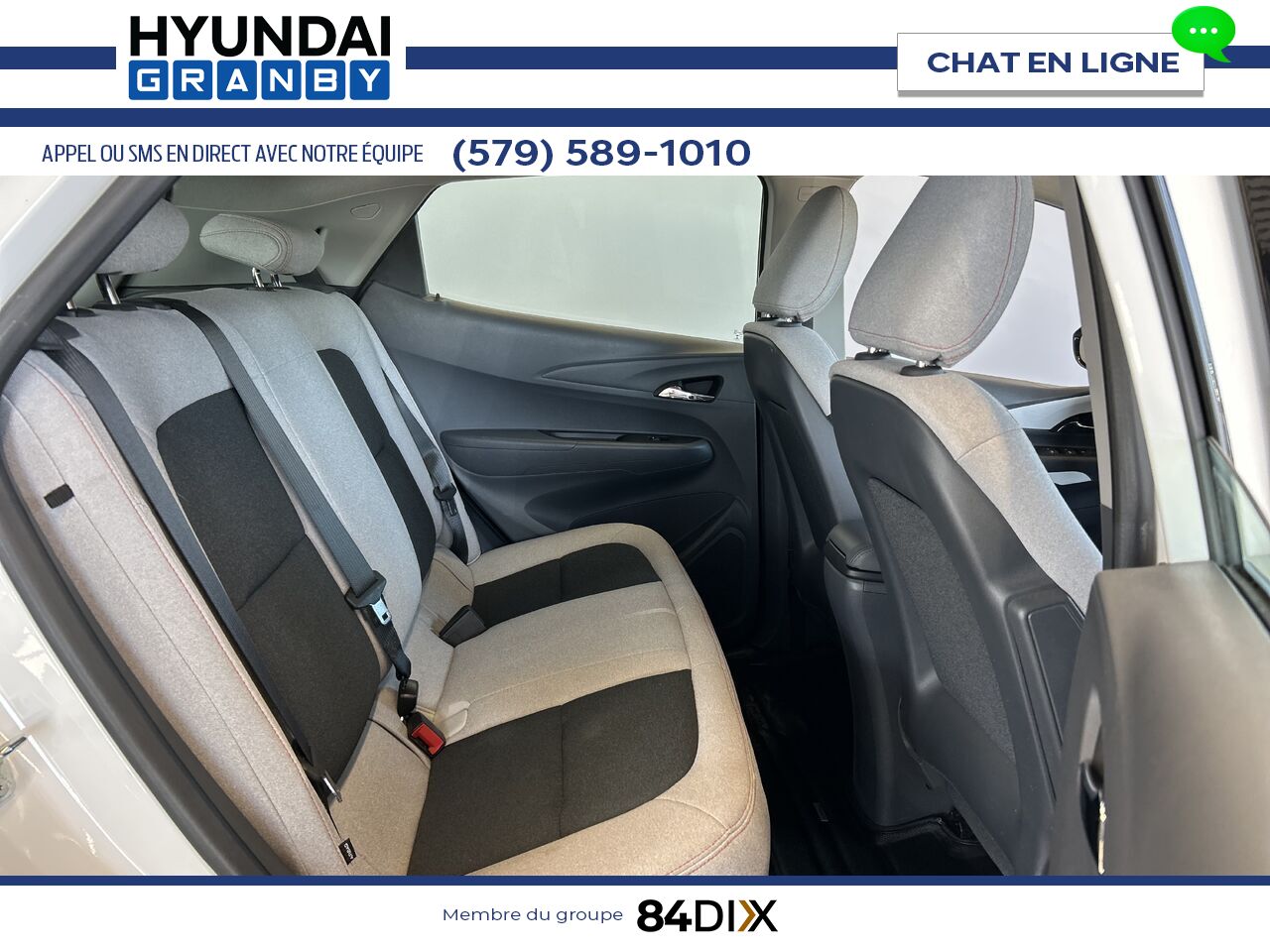 2020 Chevrolet Bolt EV White Granby - photo #20