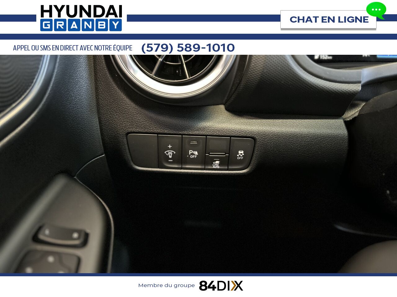 Hyundai Kona &eacute;lectrique 2022 Bleu Granby - photo #12