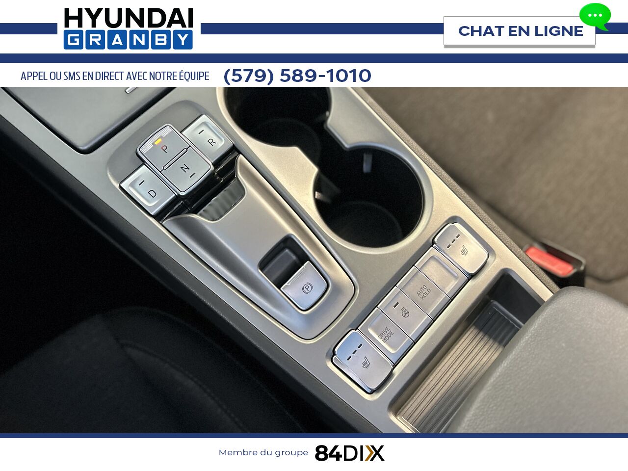 Hyundai Kona &eacute;lectrique 2022 Bleu Granby - photo #14