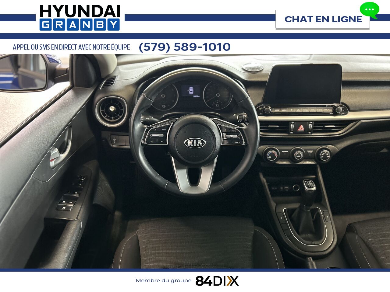 Kia Forte 2021 Bleu Granby - photo #10
