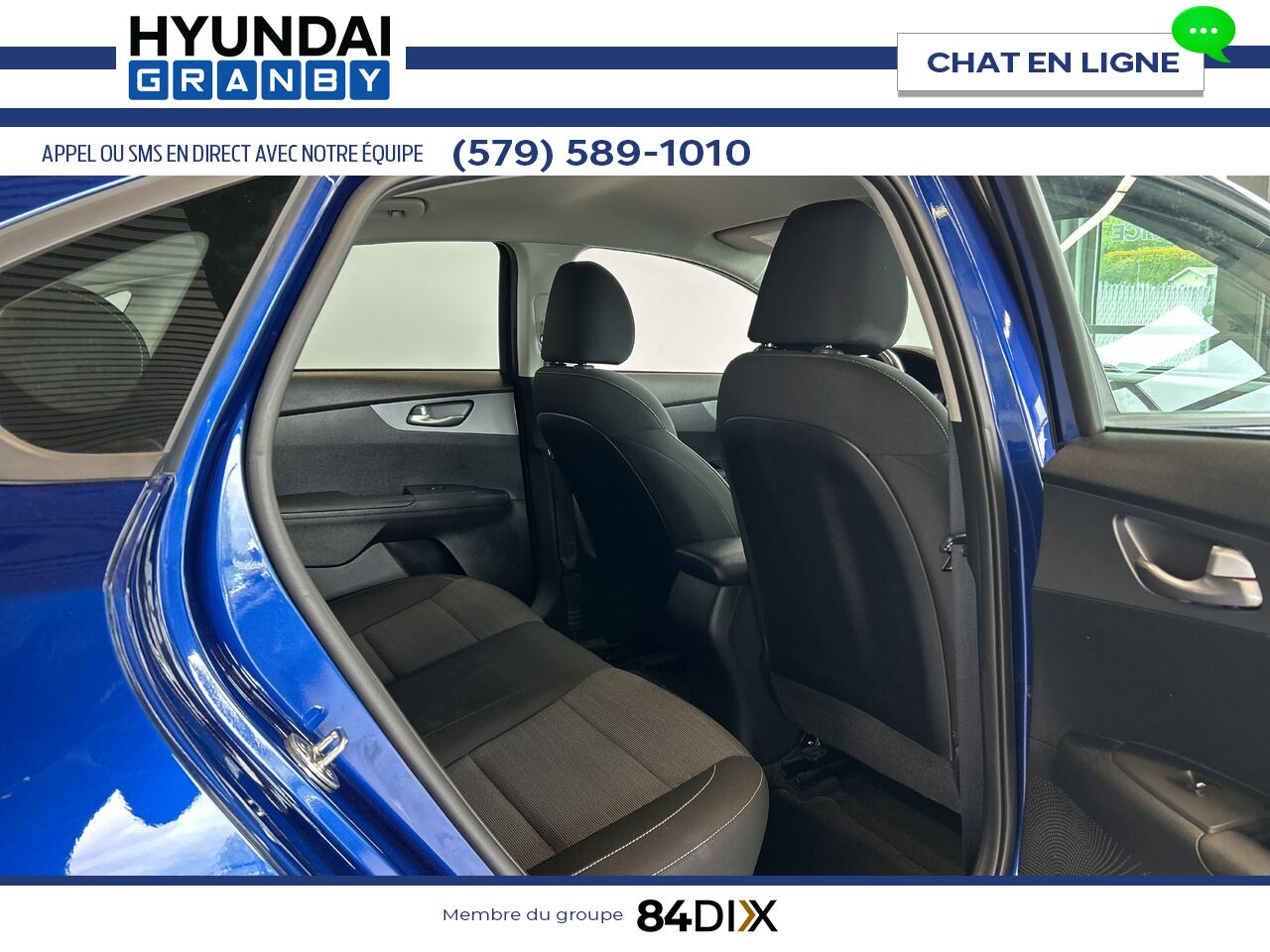 Kia Forte 2021 Bleu Granby - photo #19