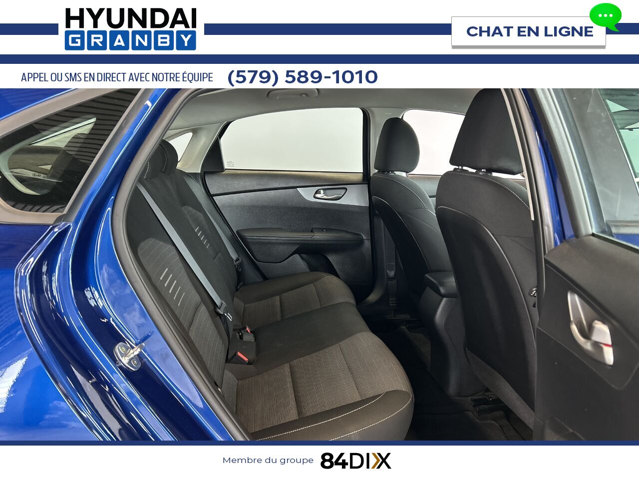 Kia Forte 2021 Bleu Granby - photo #20