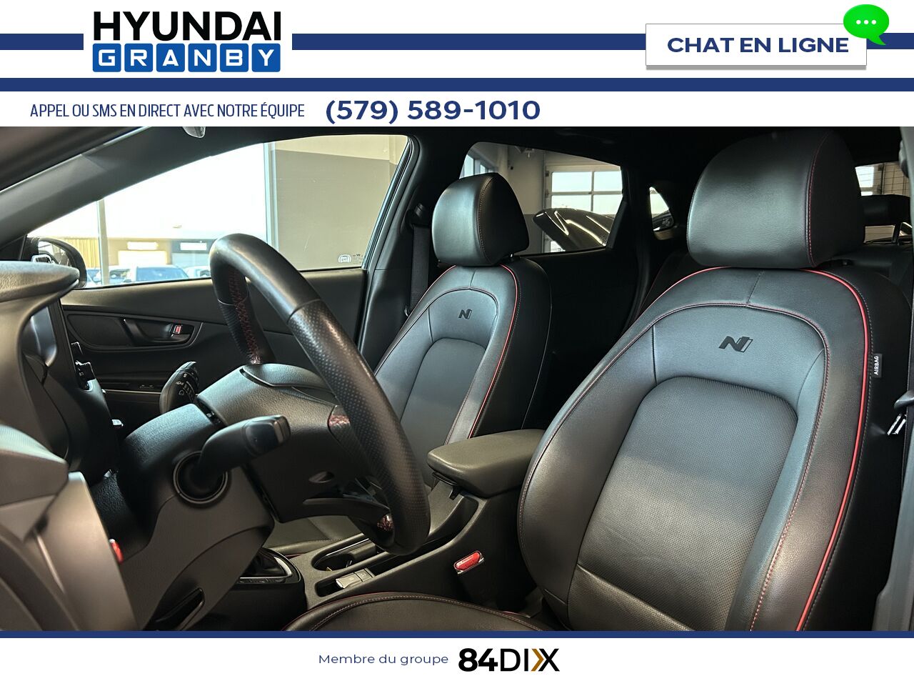 Hyundai Kona 2022 Noir Granby - photo #10