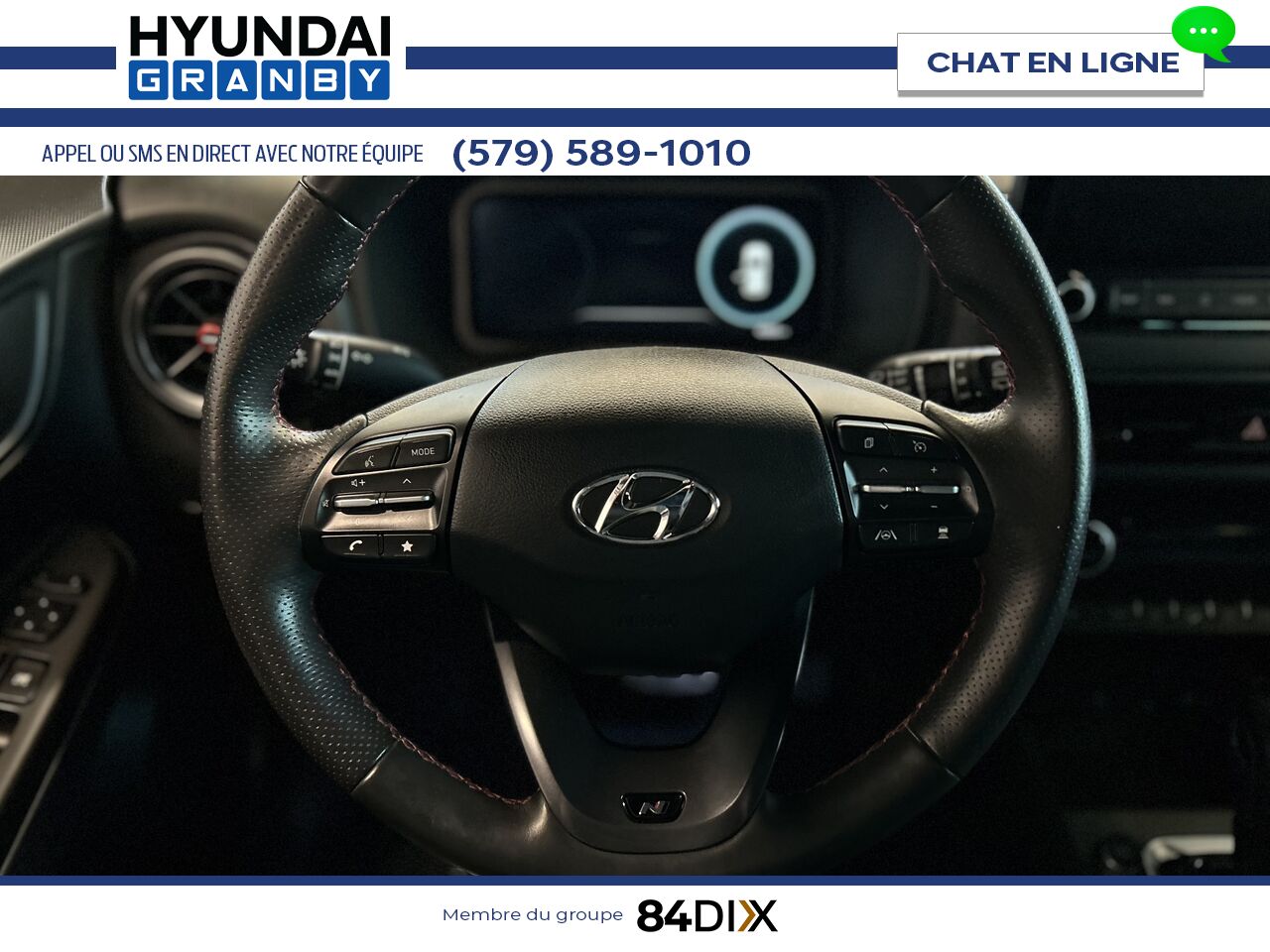 Hyundai Kona 2022 Noir Granby - photo #14