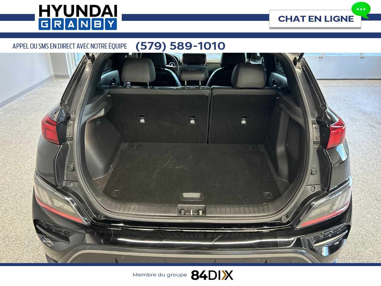 Hyundai Kona 2022 Noir Granby - photo #26