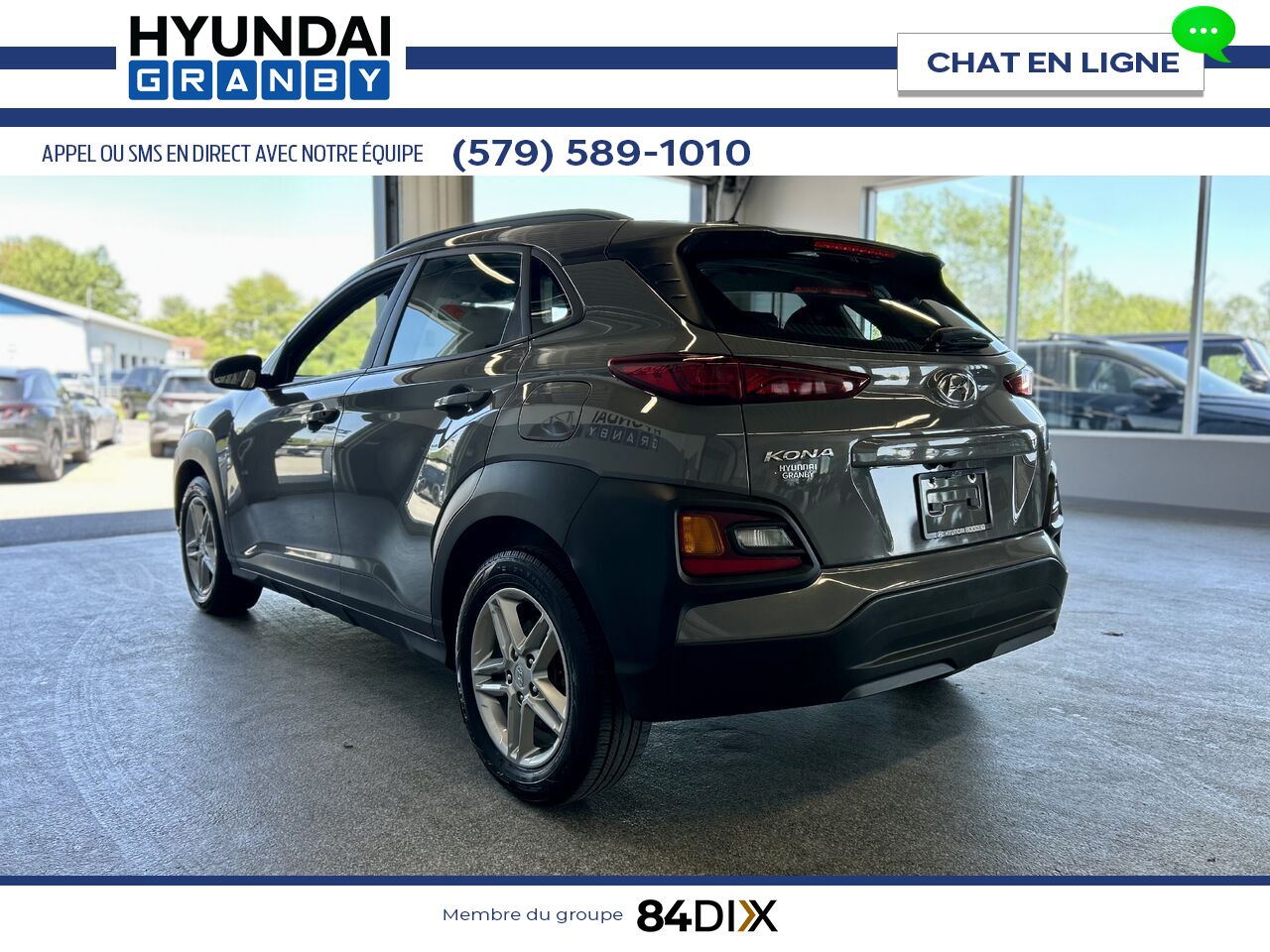 Hyundai Kona 2021 Gris Granby - photo #4