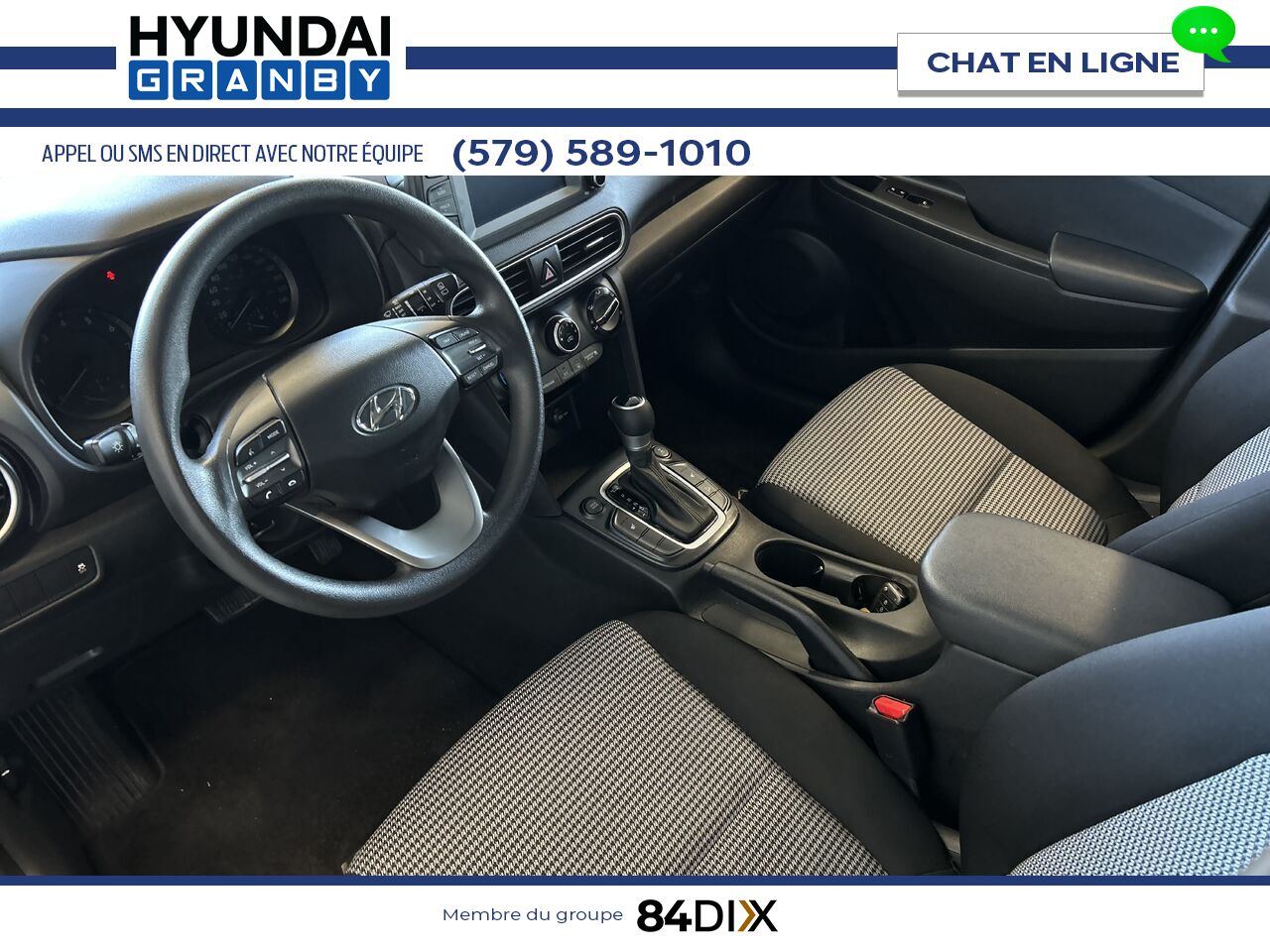 Hyundai Kona 2021 Gris Granby - photo #9