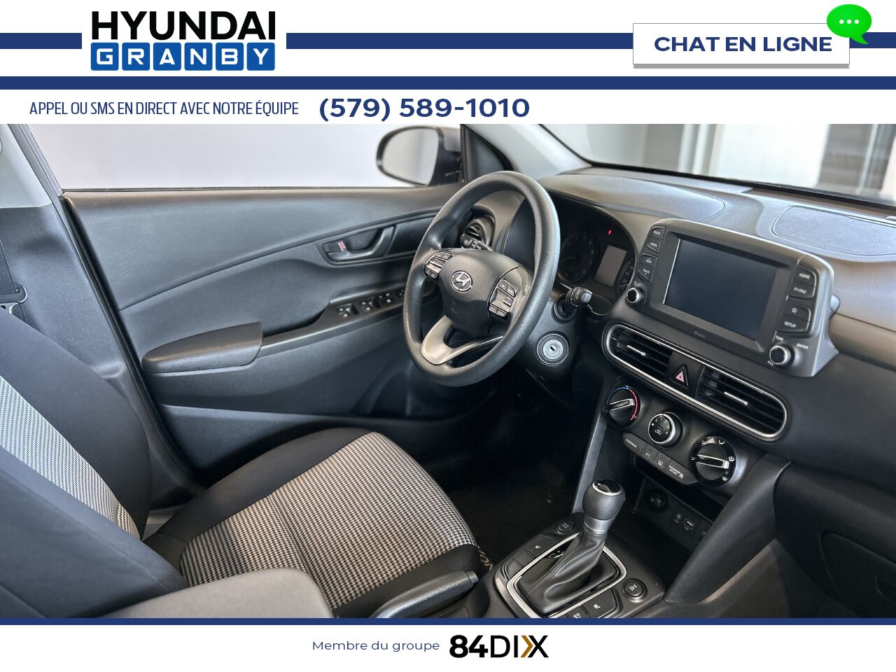 Hyundai Kona 2021 Gris Granby - photo #17