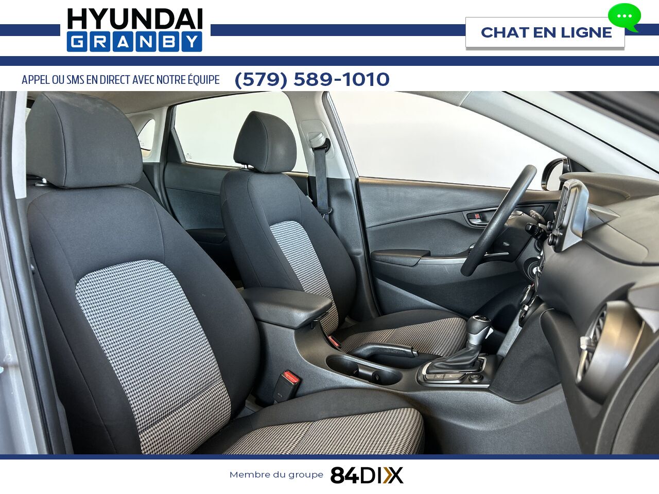 Hyundai Kona 2021 Gris Granby - photo #18