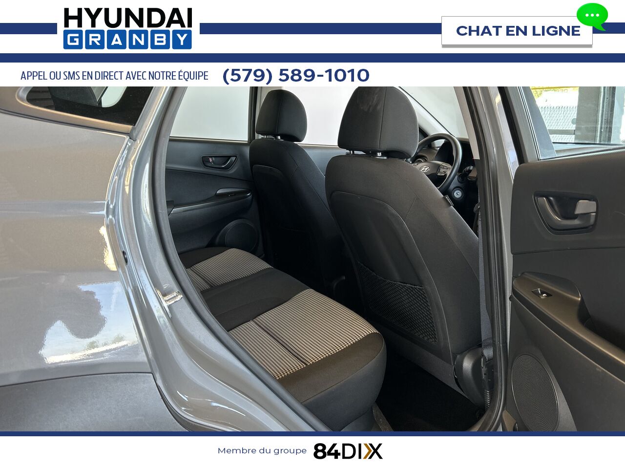 Hyundai Kona 2021 Gris Granby - photo #19