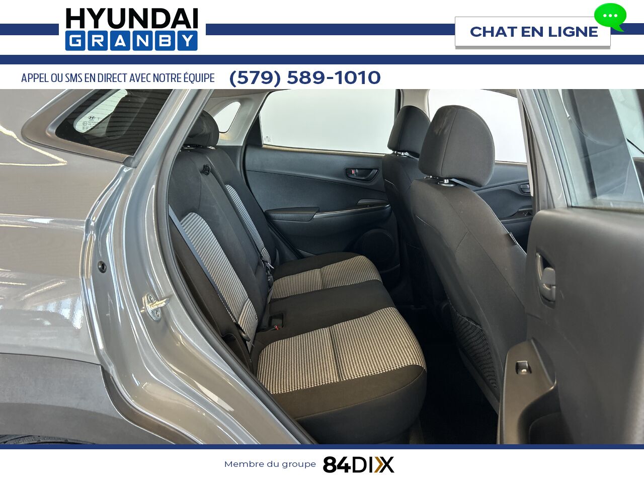 Hyundai Kona 2021 Gris Granby - photo #20