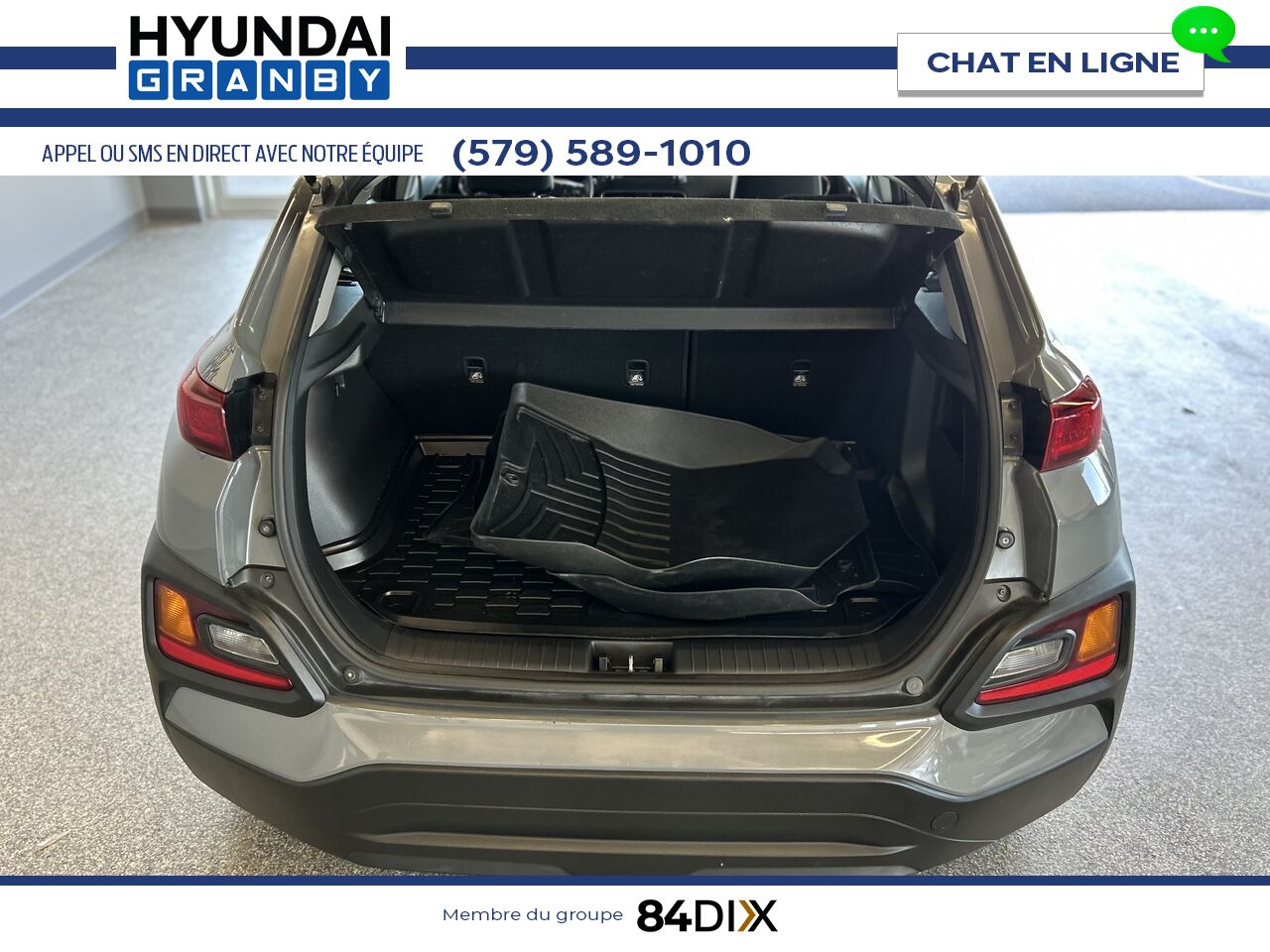 Hyundai Kona 2021 Gris Granby - photo #21