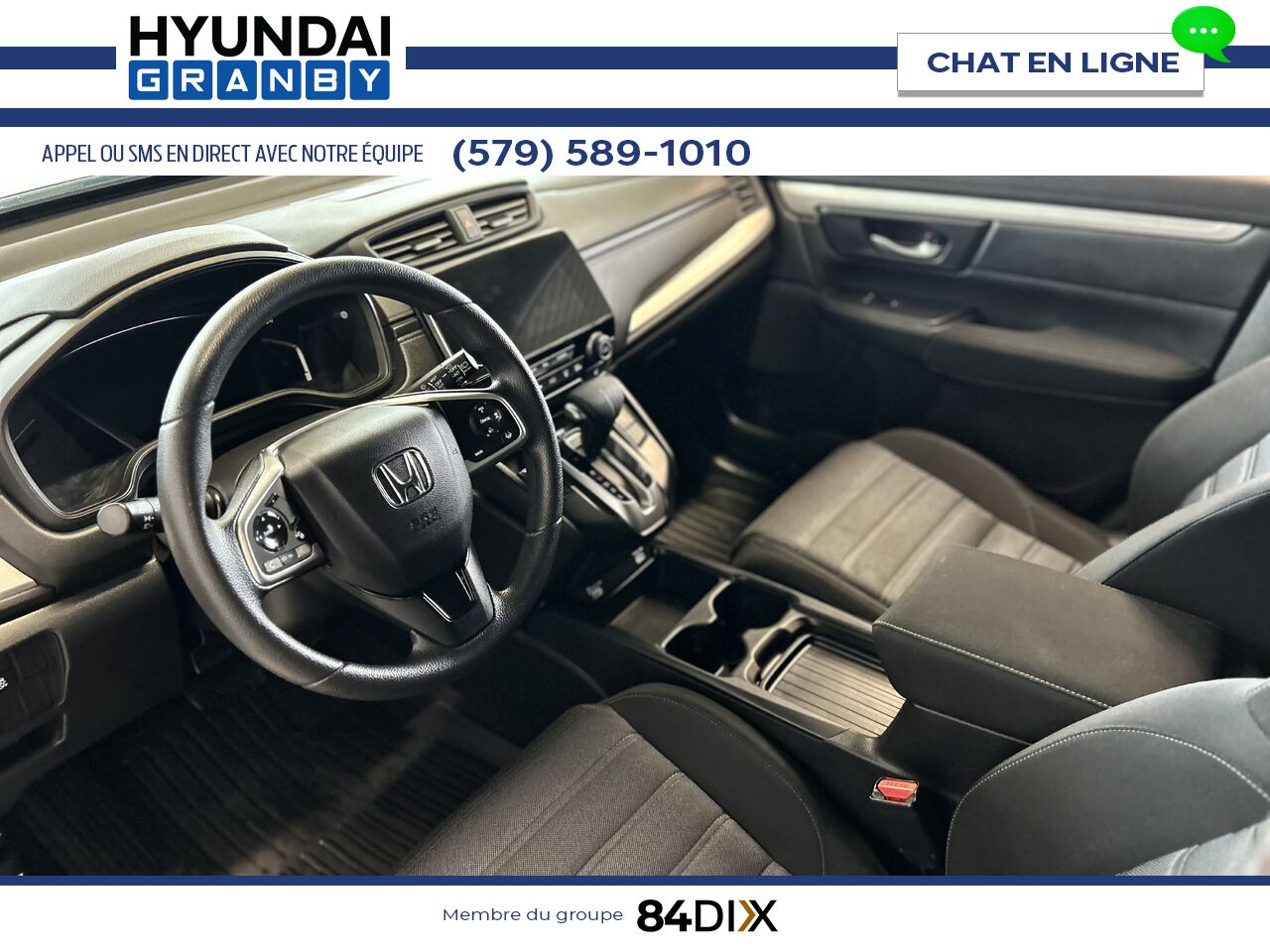 Honda CR-V 2021 Blanc Granby - photo #8