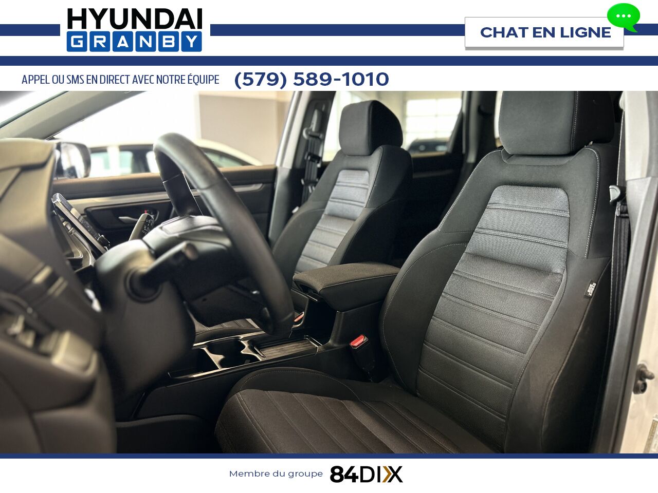 Honda CR-V 2021 Blanc Granby - photo #9