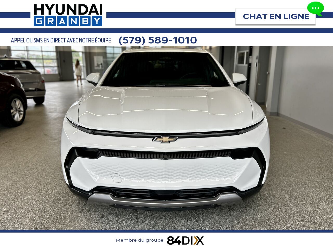 Chevrolet Equinox EV 2025 Blanc Granby - photo #2